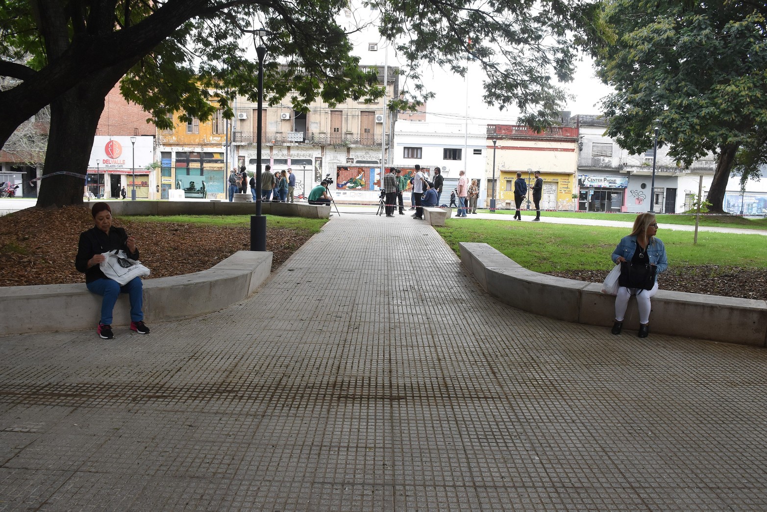 Remodelación de la Plaza del Soldado Argentino.
Foto: Guillermo Di Salvatore
