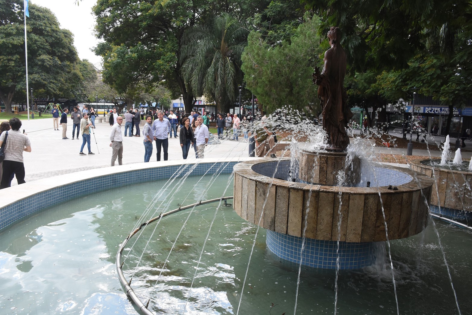 Remodelación de la Plaza del Soldado Argentino.
Foto: Guillermo Di Salvatore