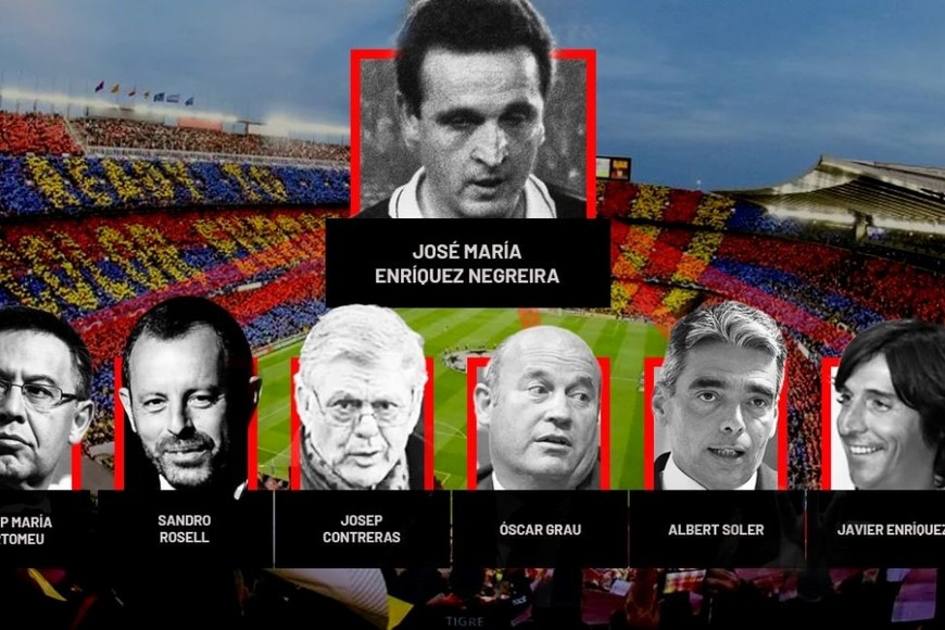 Involucrados en el 'caso Negreira' del fútbol club barcelona