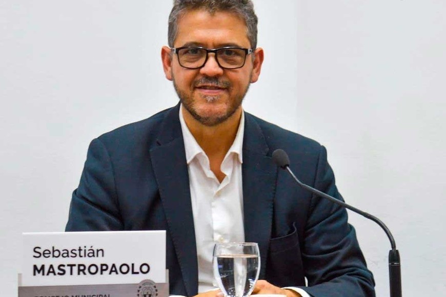 El concejal santafesino, Sebastián Mastropaolo.
