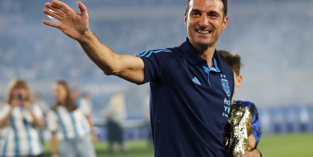 Lionel Scaloni. Crédito: Agustín Marcarian / Reuters
