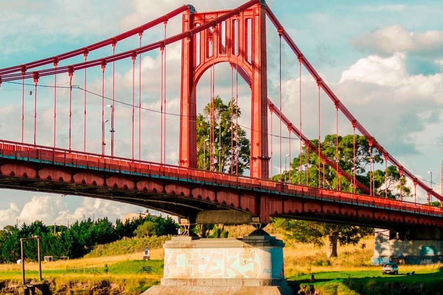 Puente Colgante Necochea