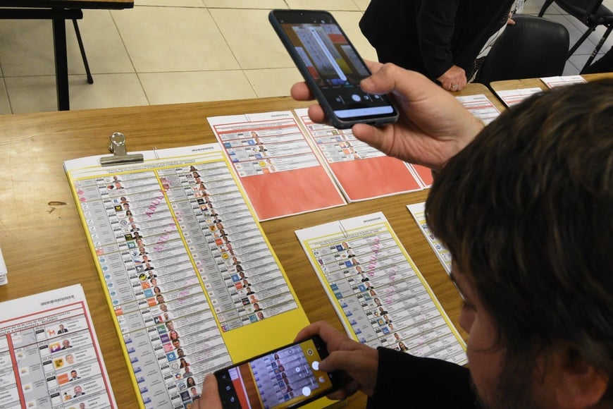 Boletas en Santa Fe. Crédito: Pablo Aguirre