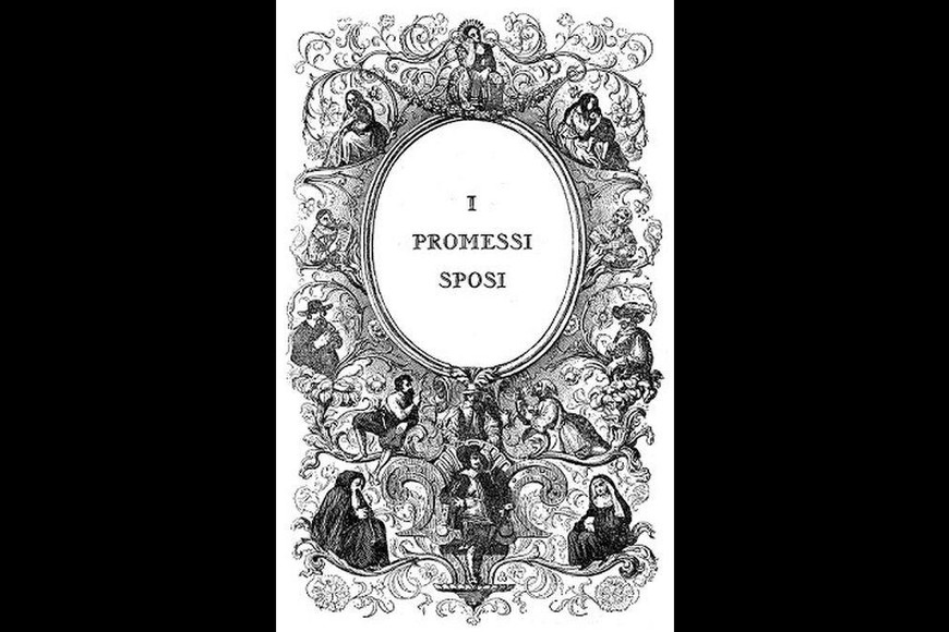 Tapa del libro "I Promesi Sposi". Foto: Gentileza