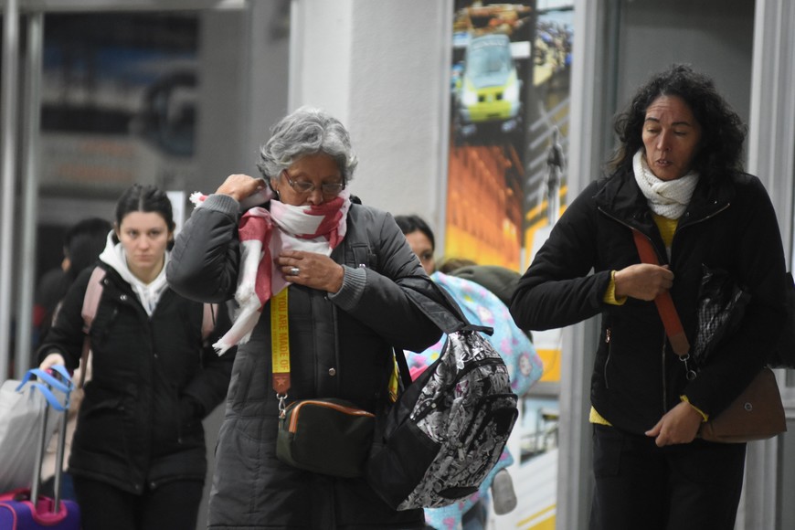 Las bajas temperaturas se hacen sentir en el inicio de la semana.