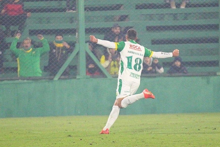 Gol de Miritello para sentenciar la victoria de Defensa ante Belgrano