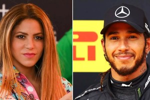 Rumores de una posible relación entre Shakira y el piloto británico Lewis Hamilton