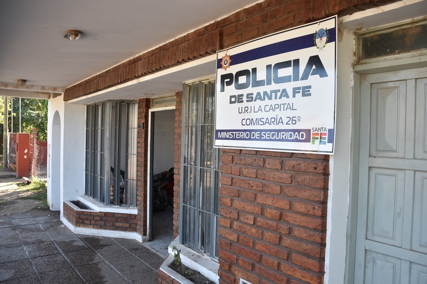 Imagen ilustrativa. Comisaría 26° de la ciudad de Santa Fe. 
