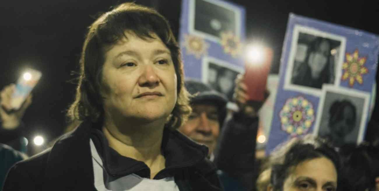 Movilización en el Parque de la Democracia por el cumpleaños de Cecilia Strzyzowski