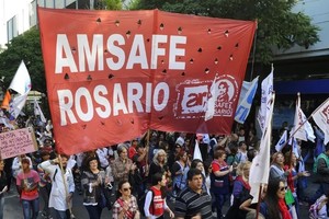 El paro es regional. Abarca al departamento Rosario y a algunos rubros del vecino San Lorenzo. Crédito: Archivo El Litoral.