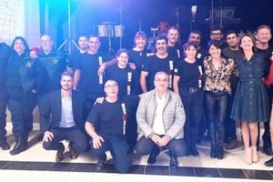 “Rescatamos la función del bombero voluntario basados en los principios del amor y de ayuda al prójimo, de la solidaridad, del trabajo por el bien común, este es un reconocimiento a todos los bomberos voluntarios de San Vicente y la región".