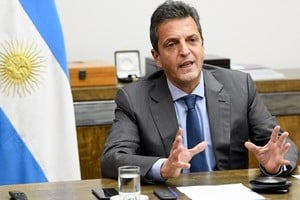 Sergio Massa, ministro de Economía de Argentina desde el 28 de julio de 2022. Tiene a su cargo también las áreas de Desarrollo Productivo y de Agricultura, Ganadería y Pesca. De allí el apodo de "superministro".