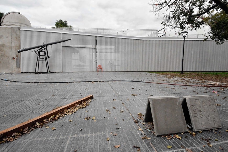 Así está quedando la entrada a lo que será el remodelado Code. Crédito: Pablo Aguirre