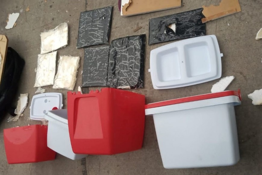 La Fiscalía Federal de Jujuy ordenó la incautación de la droga. Crédito: Gendarmería Nacional.