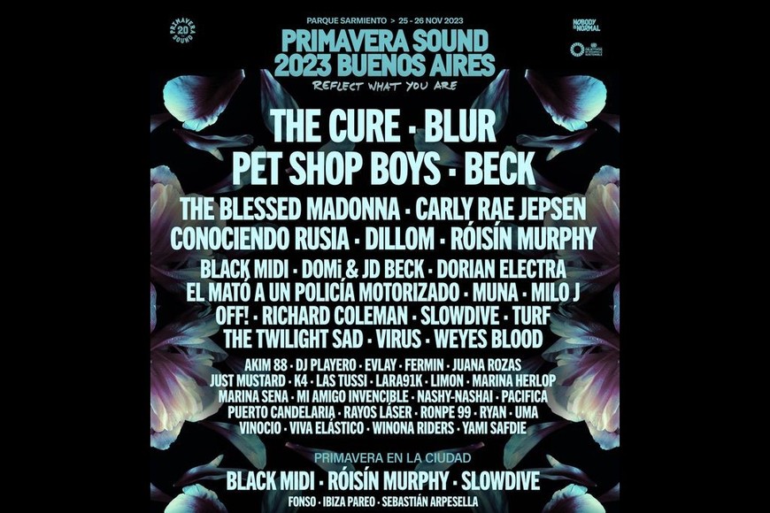 Grilla Primavera Sound Buenos Aires