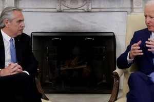 Alberto Fernandez y Biden