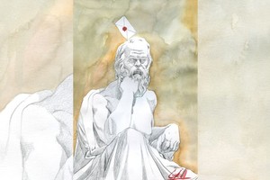 "El faltante de nuestra democracia es la conversación", sostiene el columnista. Ilustración: Lucas Cejas 