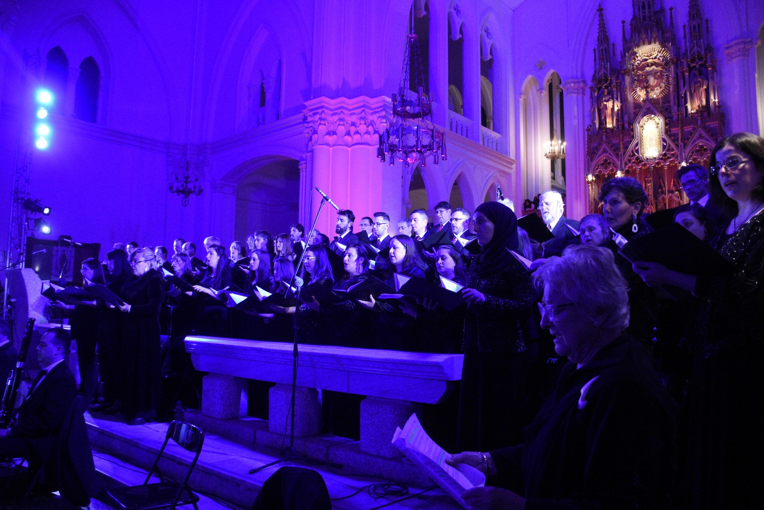 Noche de Réquiem, en la Basílica de Guadalupe.