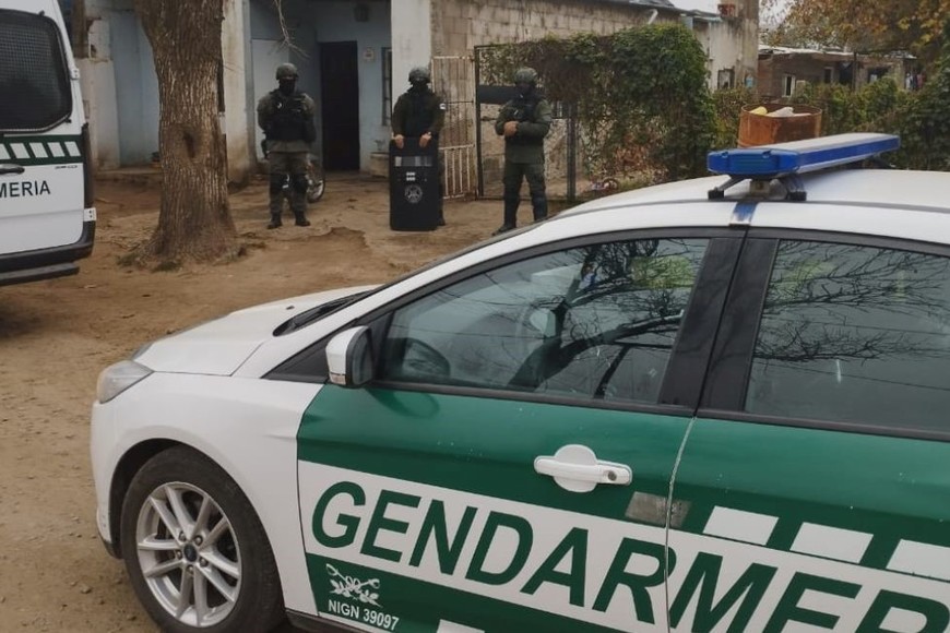 Crédito: Gendarmería Nacional.