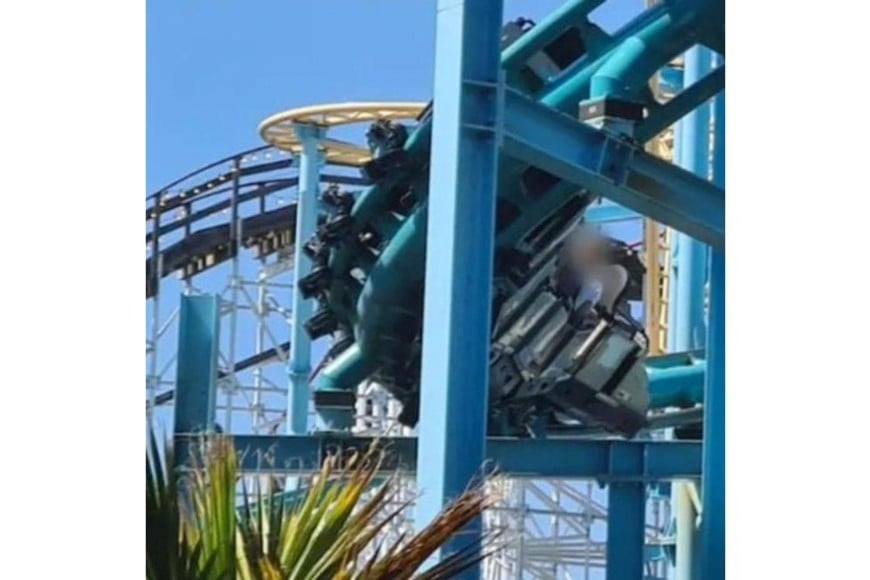 El hecho ocurrió el domingo al descarrilar un vagón