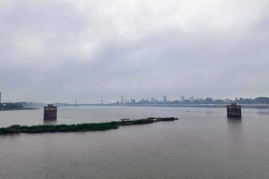 Embalsado Laguna Setubal 26-06-2023 . Crédito: Fernando Nicola