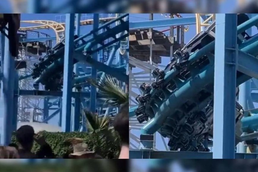 El accidente se produjo en la atracción "Jetline"