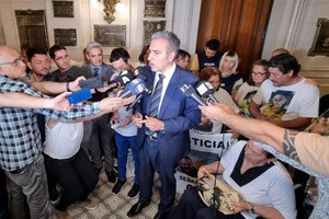 Martínez también se refirió a la candidatura presidencial de su jefe político, Sergio Massa.