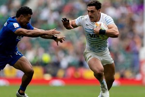 Rodrigo Isgró. El de Los Pumas 7's podría tener su estreno en el XV ante los All Blacks. Crédito: Prensa UAR.