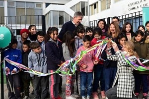 Se inauguraron las obras en un complejo educativo de barrio Cabal.