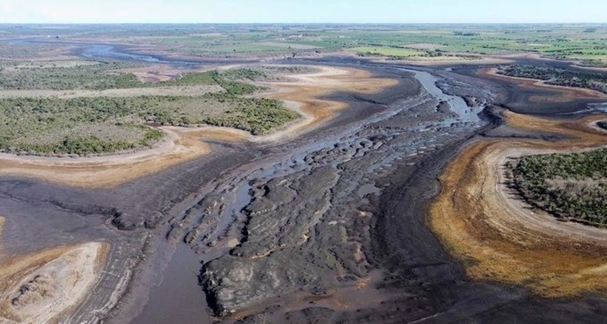 En Uruguay sigue agravándose la crisis del agua.
