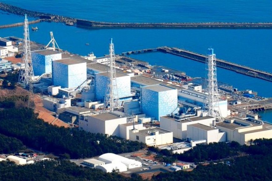 Agua residual procesada, pero levemente radiactiva 