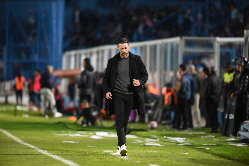 Cristian "Kily" González en su debut. Crédito: El Litoral