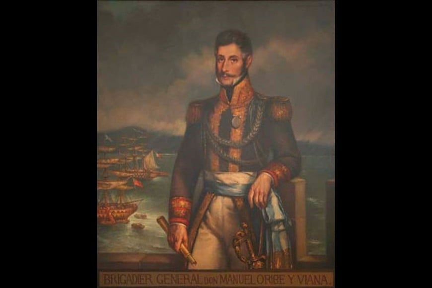Brigadier Manuel Oribe. Foto: Arte de la Argentina
