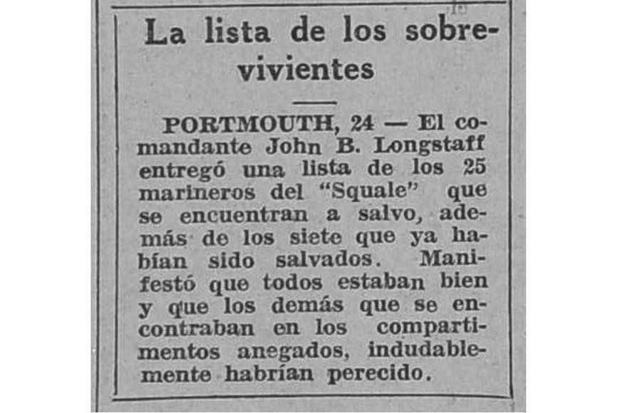 Hundimiento submarino memorias sf