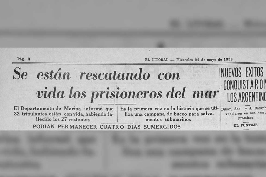 Hundimiento submarino memorias sf