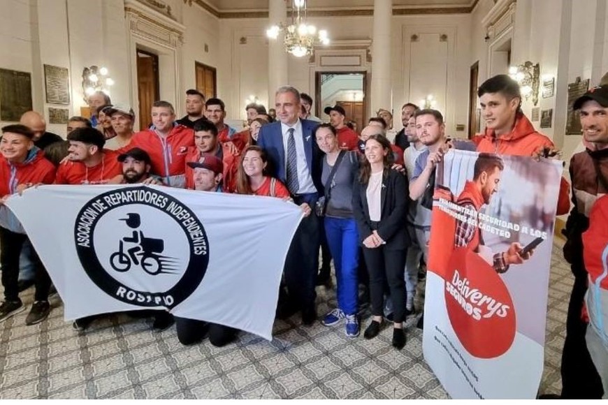 El Coordinador del Observatorio de Víctimas y autor del proyecto de ley, Oscar “Cachi” Martínez.