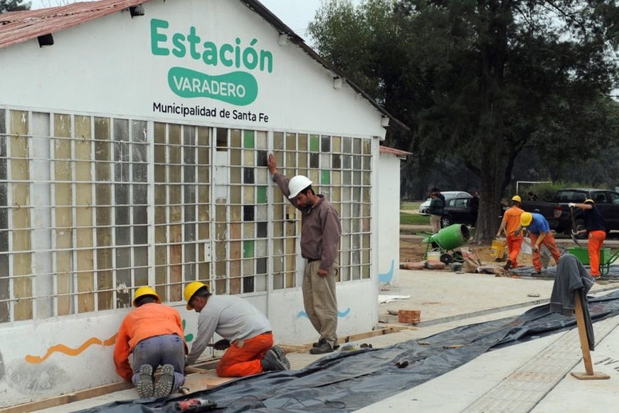 El edificio para la Estación municipal tendrá 385 m2 cubiertos y se comunicará por medio de una pérgola con el inmueble que ya existe. Foto: Gentileza MCSF