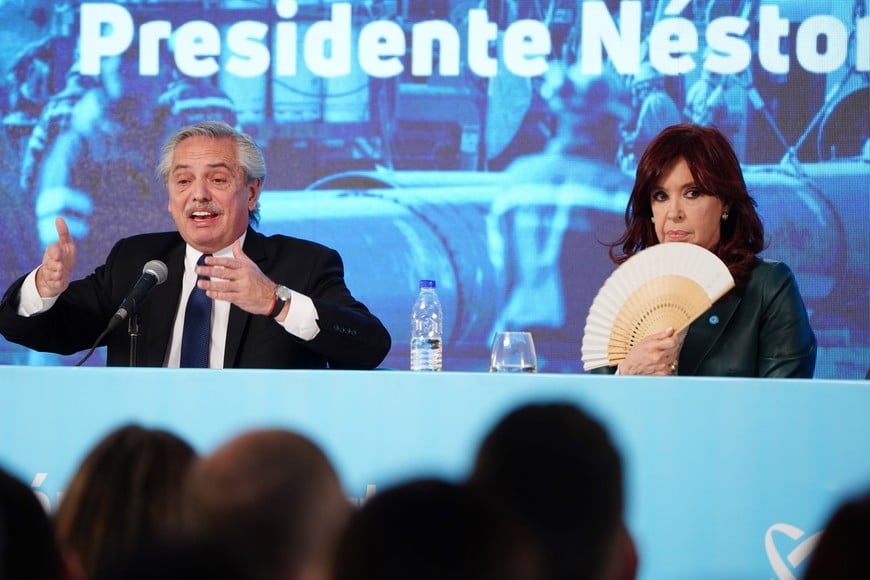 Alberto Fernández y Cristina Kirchner. Crédito: Télam