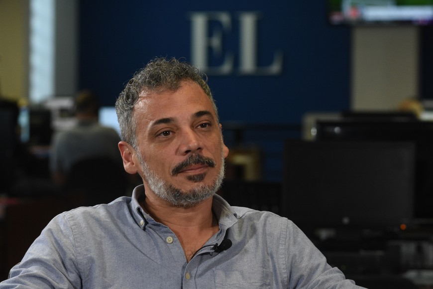 “Los tres gobernadores del Frente Progresista fueron personas que mostraban la reconciliación de la ética con la política, que es tan escasa en nuestro país”, definió el precandidato. FOTO: Flavio Raina