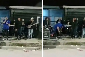 La secuencia quedó grabada y se convirtió en viral.