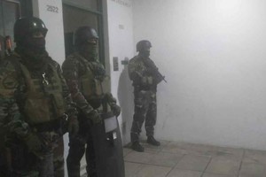 La detención se ejecutó en un edición de 25 de Mayo al 2500. 