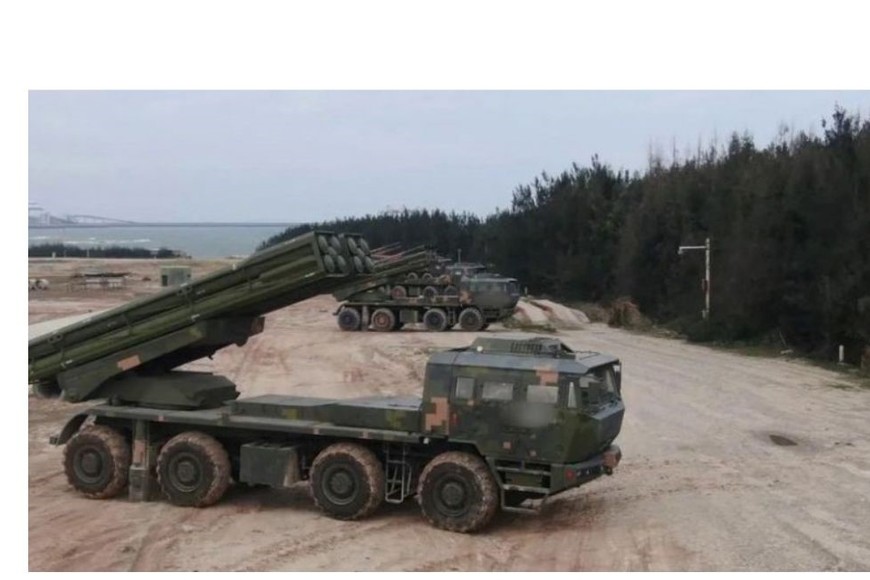 Las autoridades chinas exhibieron su fuerza militar en la zona cercana a Taiwán.