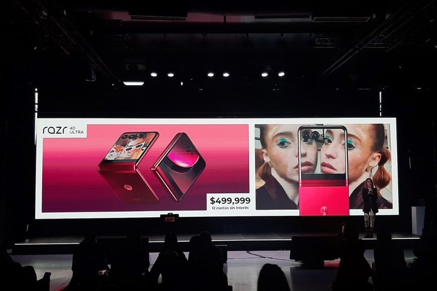 El valor de lanzamiento del Razr 40 Ultra es de $499.000. Crédito: El Litoral