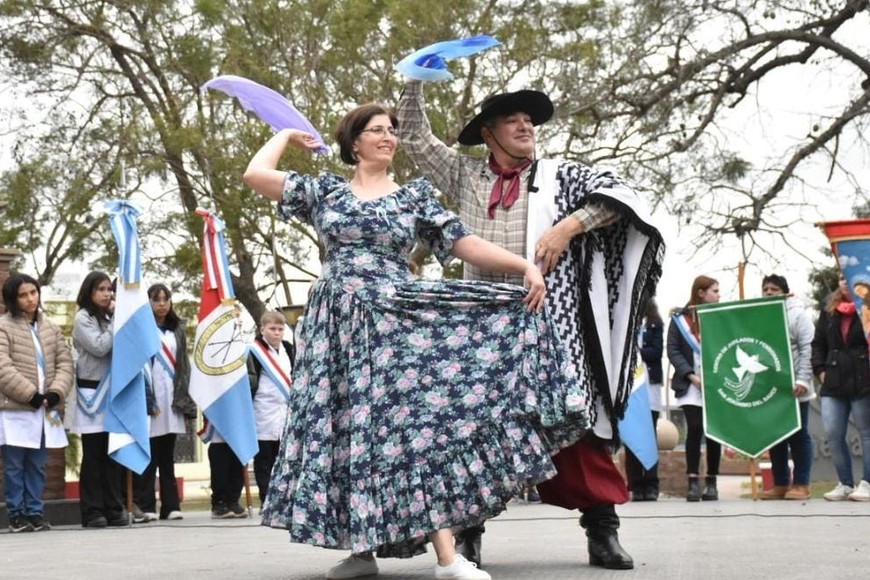 Importantes festejos en la Plaza Brigadier López. Foto: Comuna