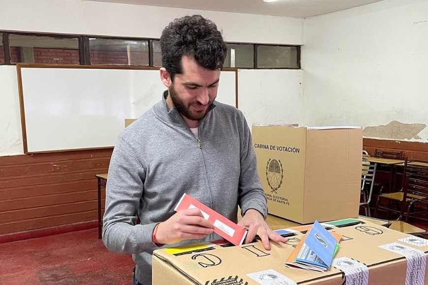 Carballeira, una de las jóvenes apariciones políticas en el sur provincial de los últimos años.