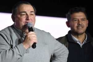 El candidato a intendente remarcó que continuará "con mucho territorio y escucha, para después sí empezar a solucionarle los problemas a la gente". Foto: Mauricio Garín