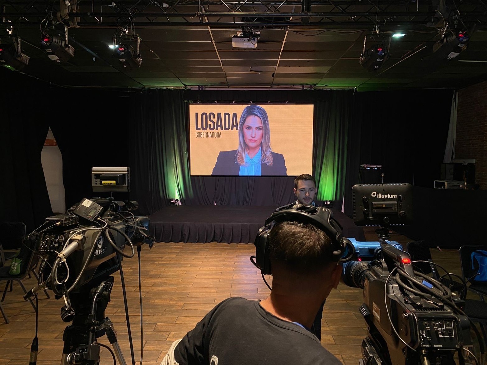 El bunker de Carolina Losada en Rosario.