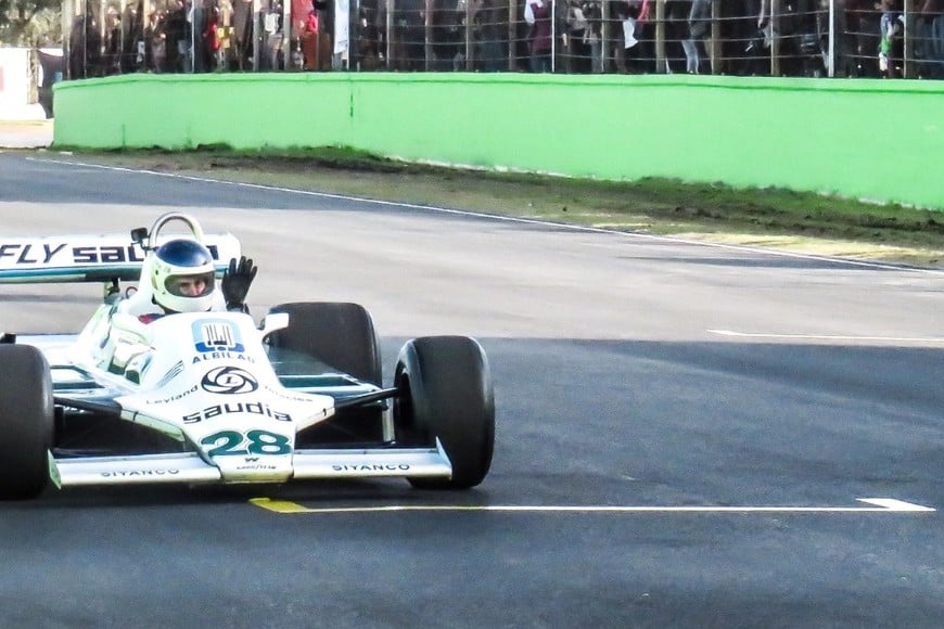 Williams FW07B. Crédito: Walter Talavera