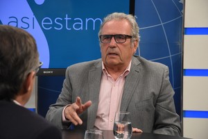 "Pullaro hace tres años y medio que es candidato a gobernador y nosotros lo resolvimos el mismo día del cierre de listas, ahí ya dimos una ventaja importante". Crédito: Luis Cetraro.