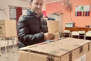 Nicolás Cuesta, actual intendente de San Justo y candidato a la reelección. FOTO: Gentileza